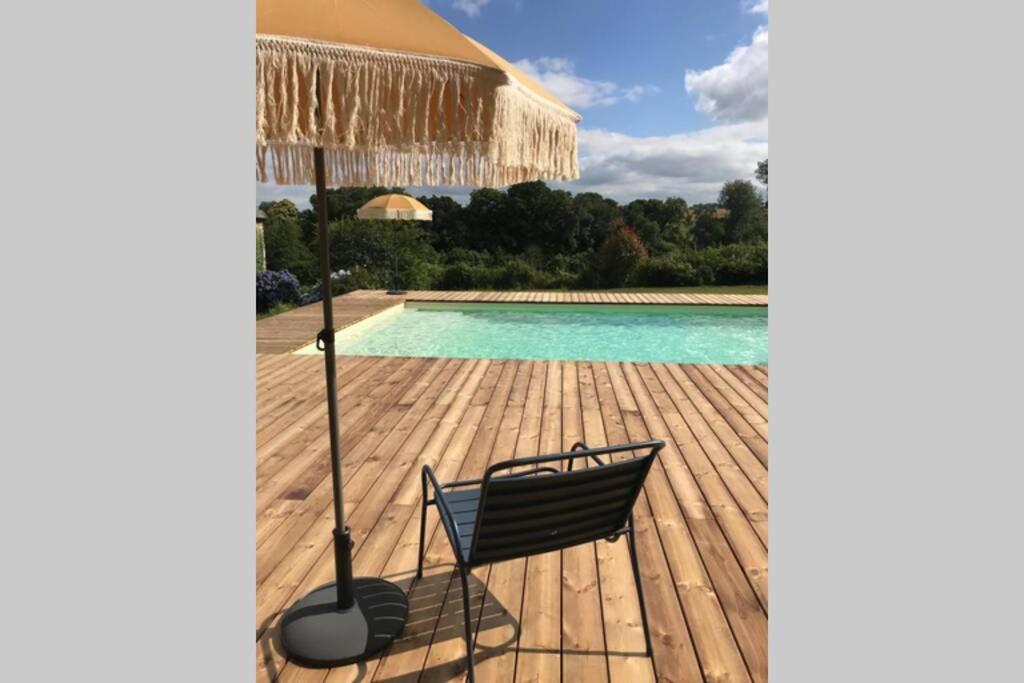 Villa La Lande du Rest - Le Quillio Magnifique ancienne ferme de notables avec piscine chauffée Exterior foto
